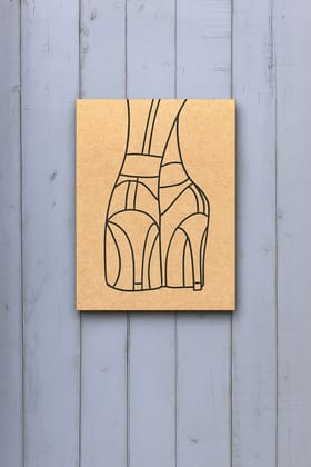 Dbeautify's MDF DIY Traditional Painting – High Heels