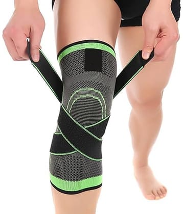 Knee Sleeve, Compression Fit Support -for Joint Pain and Arthritis Relief, Improved Circulation Compression - Wear Anywhere, Pack of 1