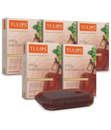 Tulips - Moisturizing Bathing Bar for All Skin Type ( Pack of 5 )