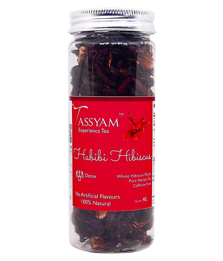 Tassyam Hibiscus Tea Loose Leaf 40 gm