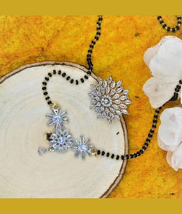 Charms White Mangalsutra Set ( Pack of 2 )