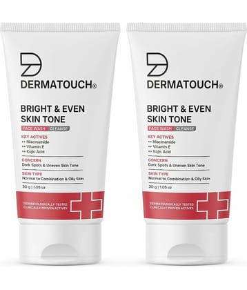 Dermatouch - Exfoliating Face Wash For All Skin Type ( Pack of 2 )
