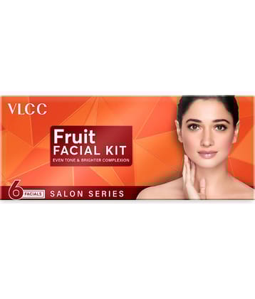 Vlcc Salon Series Fruit Facial Kit , 6 Facials , 300G , Salon Likeglow