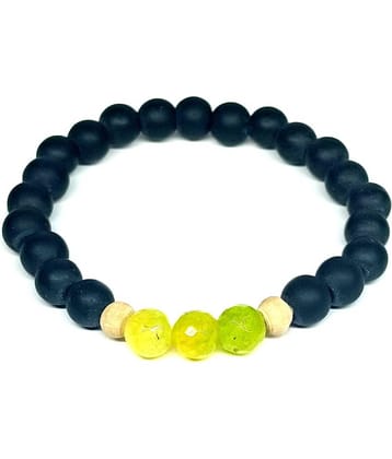 DAIVYA WELLNESS - Black Bracelet ( Pack of 1 )