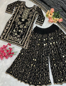 Beautiful Party Wear Top Bottom And Dupatta Beautiful Party Wear Top Bottom And Dupatta