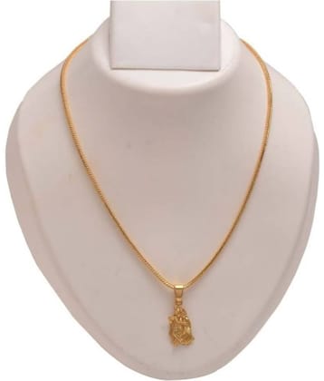 Jewar Mandi - Yellow Pendant ( Pack of 1 )