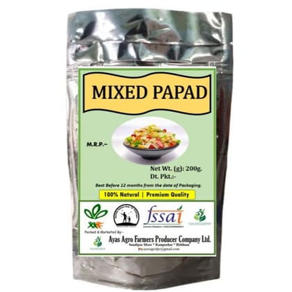 MIXED PAPAD - 200 gm