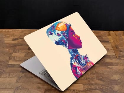 Custom Fit Laptop Skin Sticker for all Laptop & Notebook upto 15.6 inches - Adfx269