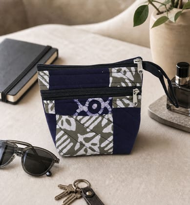 Handcrafted Batik Cotton Small Hand Pouch Handcrafted Batik Cotton Small Hand Pouch