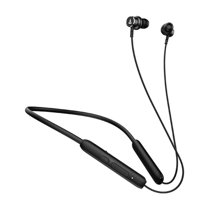 boAt Rockerz 195 V2 Pro | Wireless Earphone with 30 Hours Playback, BEAST™ Mode, 10mm Drivers, Dual Pairing with BT v5.2 Active Black