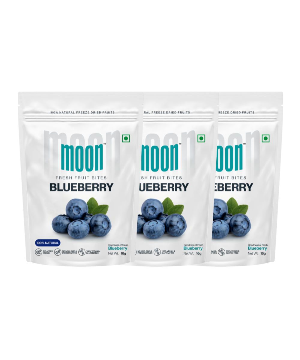 Moon Freeze Dried Blueberry, 16 gm - Pack of 3
