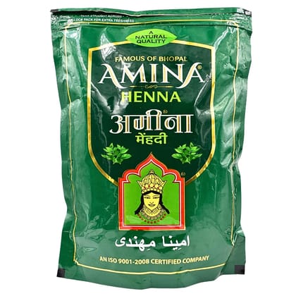Amina Henna Unisex Natural Hair Color Mehndi Powder (950 grams)
