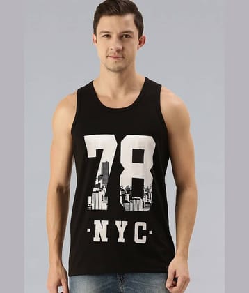 Veirdo Pack of 1 Cotton Regular Fit Men's T-Shirt ( Black )