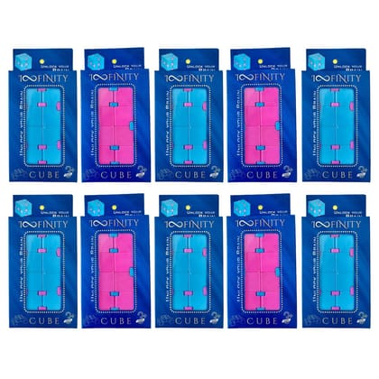 (Pack of 10) Infinity Cube Fidget Toy for Return Gift (Prepaid Only)