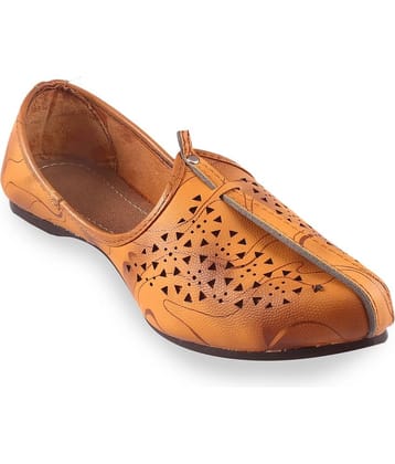 Apratim - Tan Men's Jutti