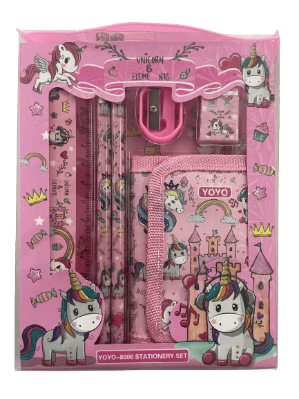 Yoyo Stationery Gift Set - Unicorn