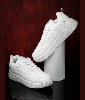 ASIAN THUNDER-03 White Men's Sneakers