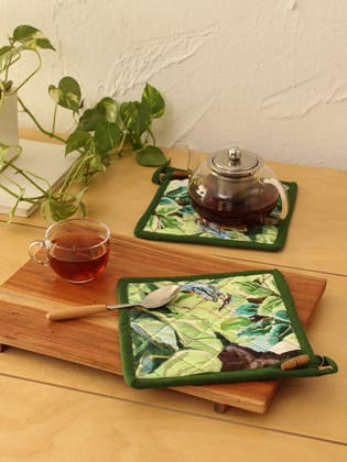 Namdapha Pot Holder (Green)