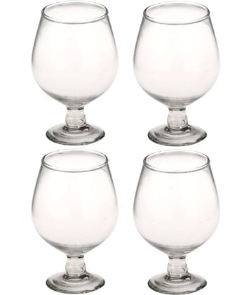 Somil Wine  Glasses Set,  300 ML - (Pack Of 4)