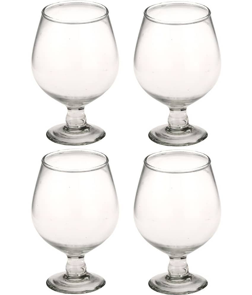 Somil Wine  Glasses Set,  300 ML - (Pack Of 4)