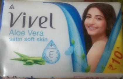 Vivel aloe vera satin soft skin pk of 4