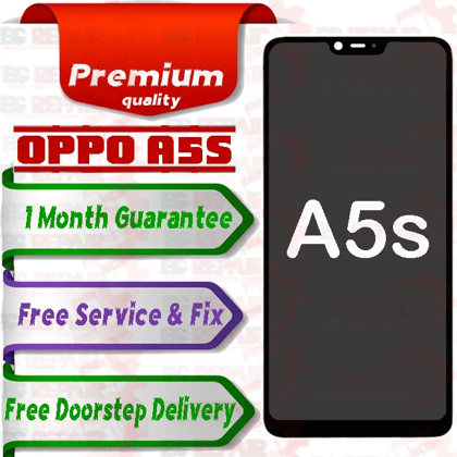 Oppo A5s Combo LCD with Touch Screen for A5s  Black
