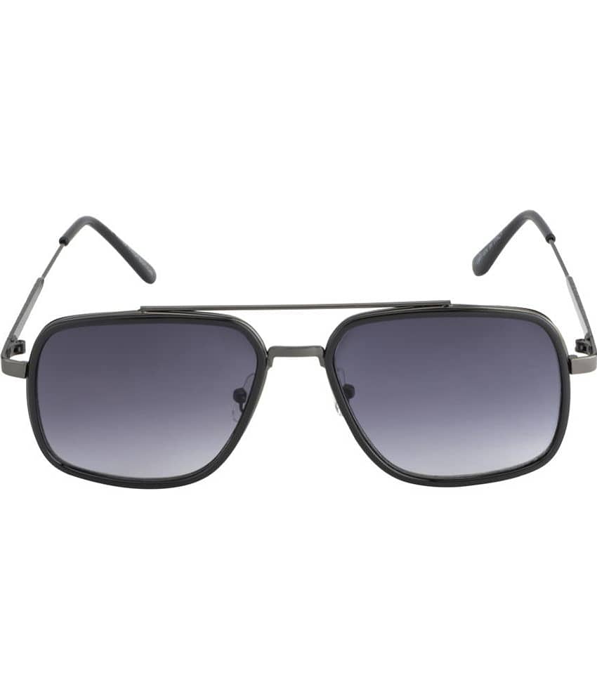 Fair-X - Dark Grey Geometric Sunglasses ( Pack of 1 )