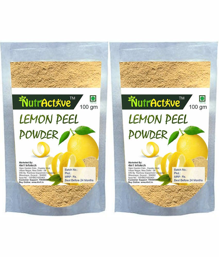 Nutractive Lemon Peel Powder 200 Gm
