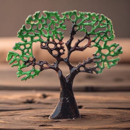 Aluminium Decorative Tree Hanging – Contemporary Wall Decor, Height : 8.8 Inch (ZMAS123 A)