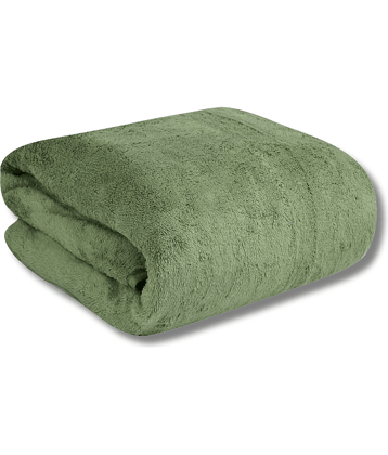 FEZORA Microfibre Solid 500 -GSM Bath Towel ( Pack of 1 ) - Light Blue