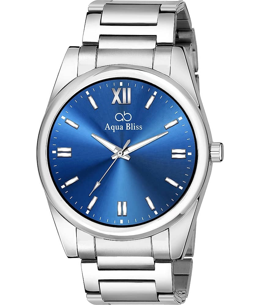 AQUA BLISS - Silver Stainless Steel Analog Men's Watch