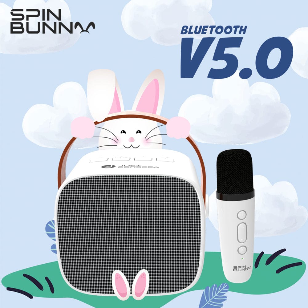 Spin Bunny Karaoke Portable Speaker Spin Bunny Karaoke Portable Speaker - Pink