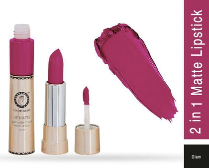 Colors Queen 2 in 1 Liquid Lipstick Glam Shade | SPF 15 8 g