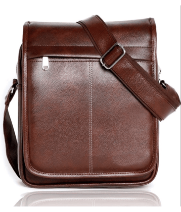 Raylan Brown Solid Messenger Bag