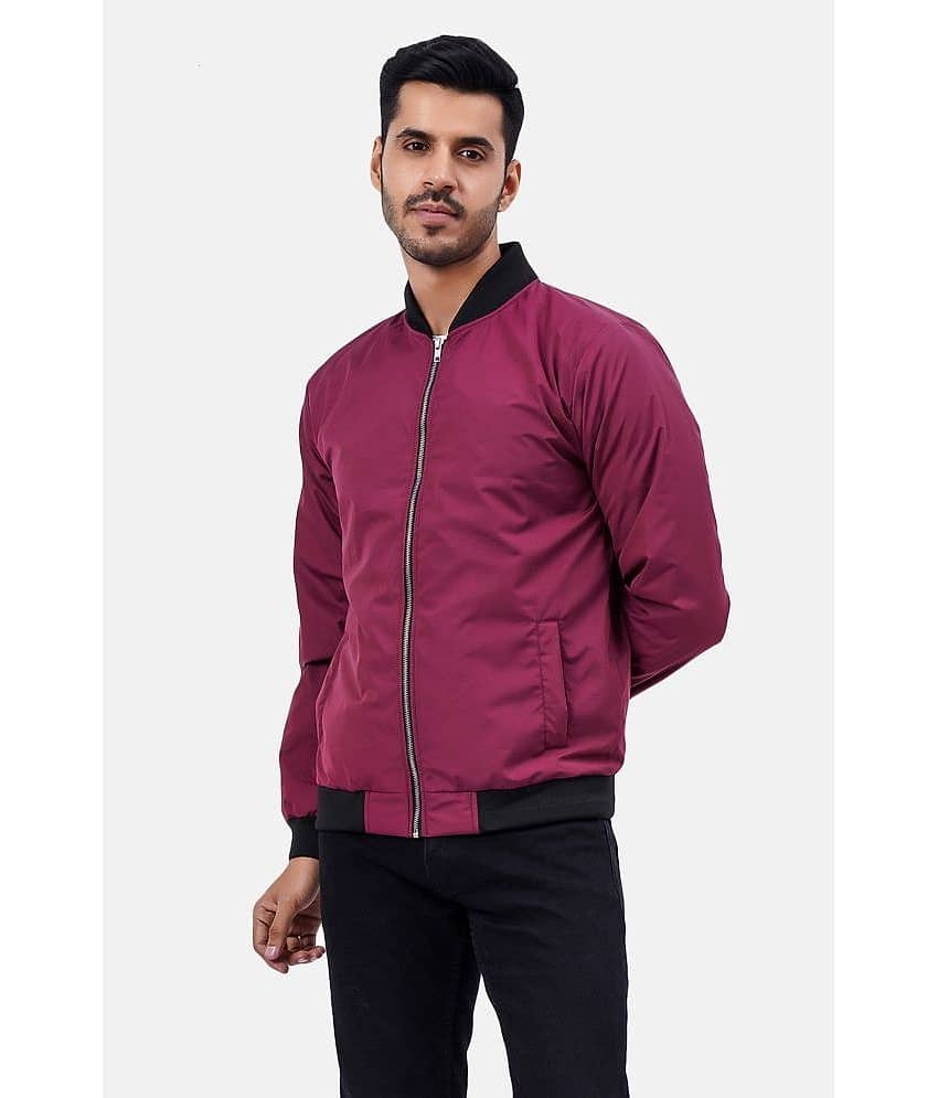 NUEVOSPORTA - Pink Polyester Regular Fit Men's Casual Jacket ( Pack of 1 )