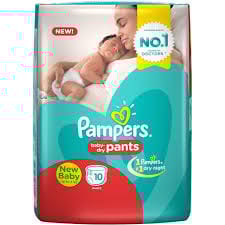 PAMPERS NB PANT REGULAR