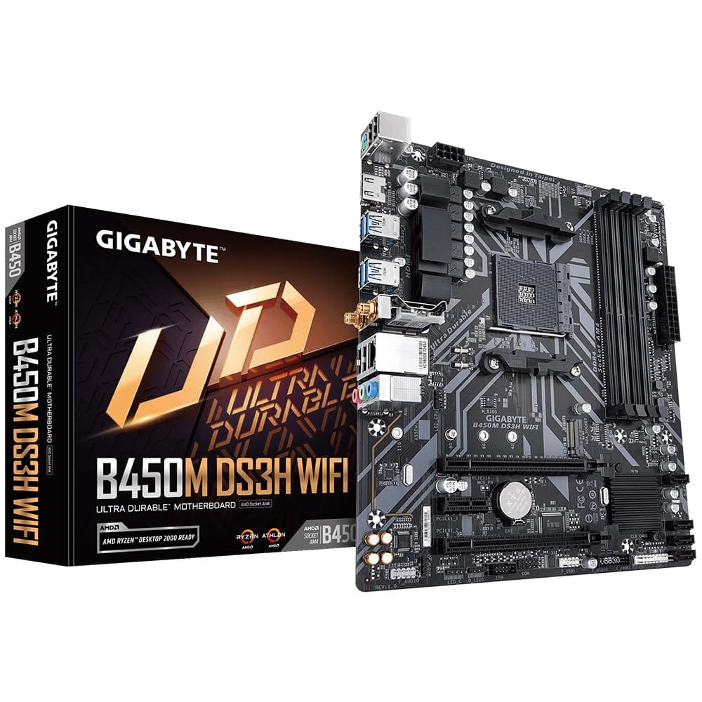 Gigabyte B450M DS3H Wifi Motherboard