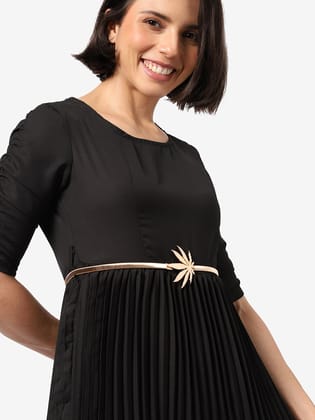Gold Solid Waist Belt-Belt