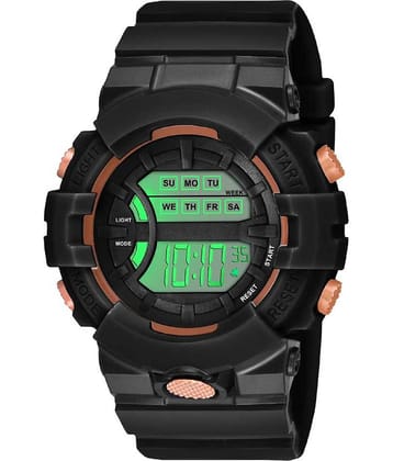 Renaissance Traders - Black Dial Digital Boys Watch ( Pack of 1 )