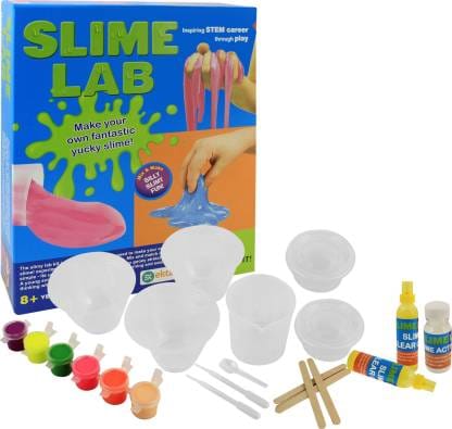 Ekta Slime Lab Game - DIY Slime Making Kit - An Engaging Craft and Science Activity for Kids Aged 8+