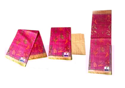 Traditional Indian Silk Saree with Intricate Designs