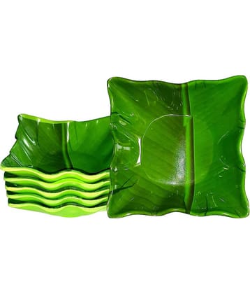 Laserbot BANANA CURVING DESIGNER SNACKS Melamine Dessert Bowl 150 mL ( Set of 6 )