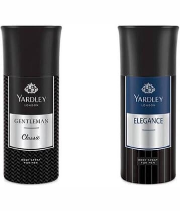Yardley - Deodorant Spray for Men 300 ml ( Pack of 2 )