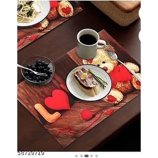REVAXO placemats set of 6 pcs/ table mat set of 6 pcs/ dining table placemat set of 6pcs/placemat set of 6 pcs