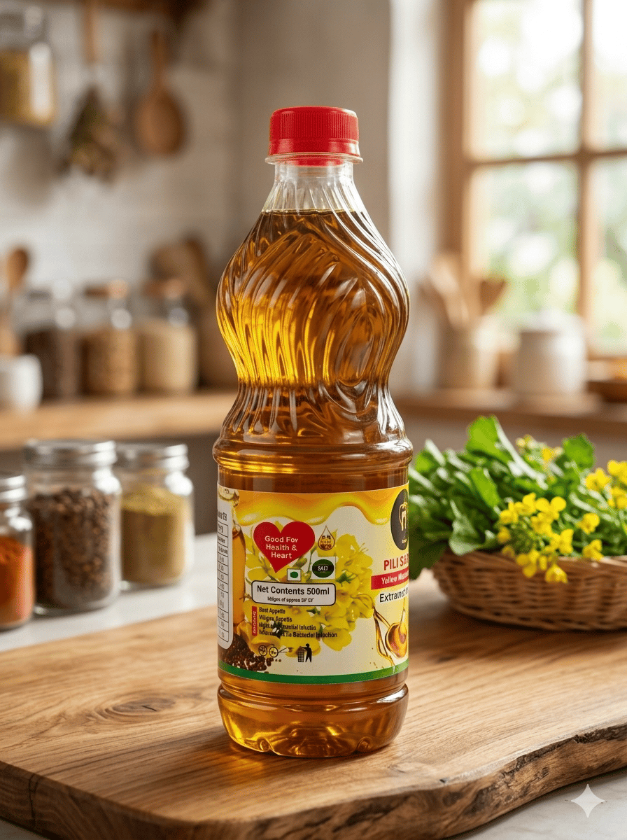Yellow Mustard Oil, 500 ml