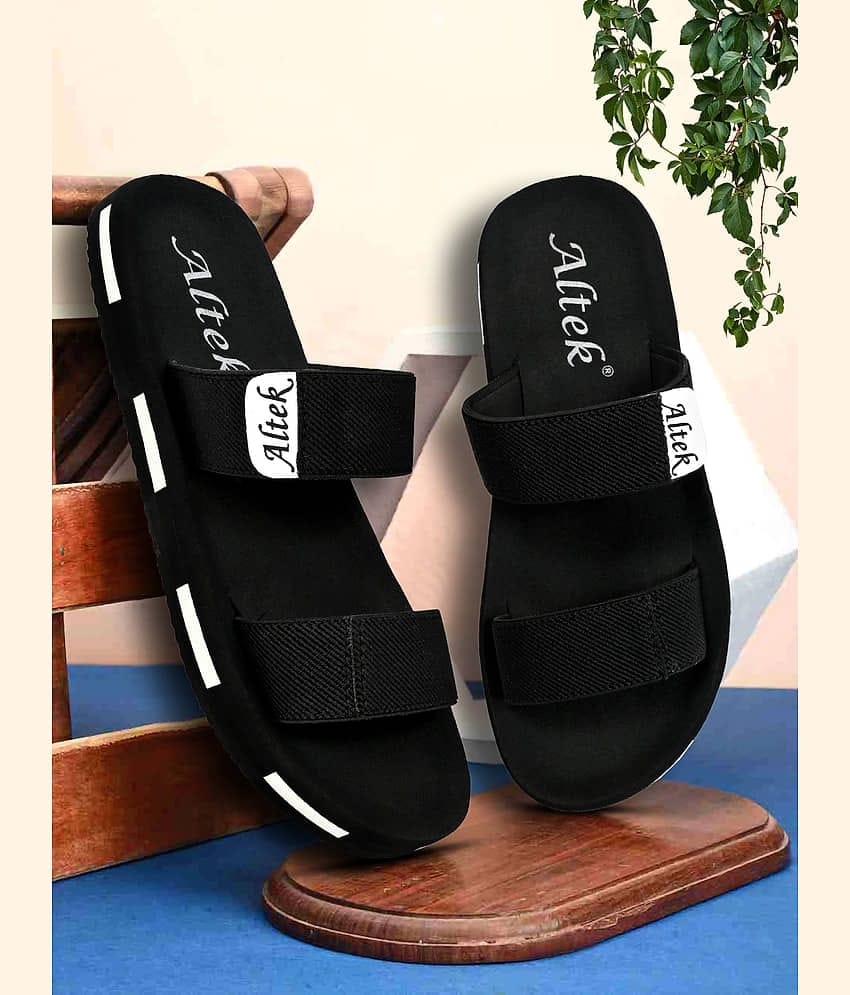 Chappal Wala Black Men's Daily Slipper