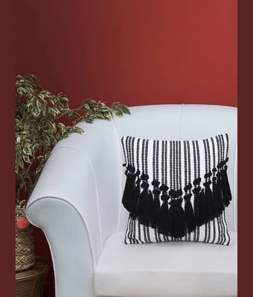 mezposh Single Cotton Cushion Covers 40X40 cm (16X16)