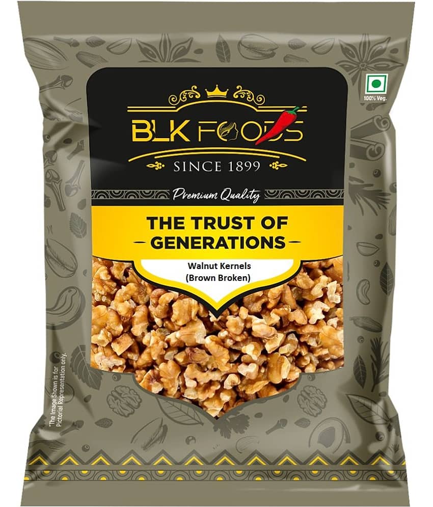 BLK FOODS Broken Walnuts(Akhrot giri) 200g g