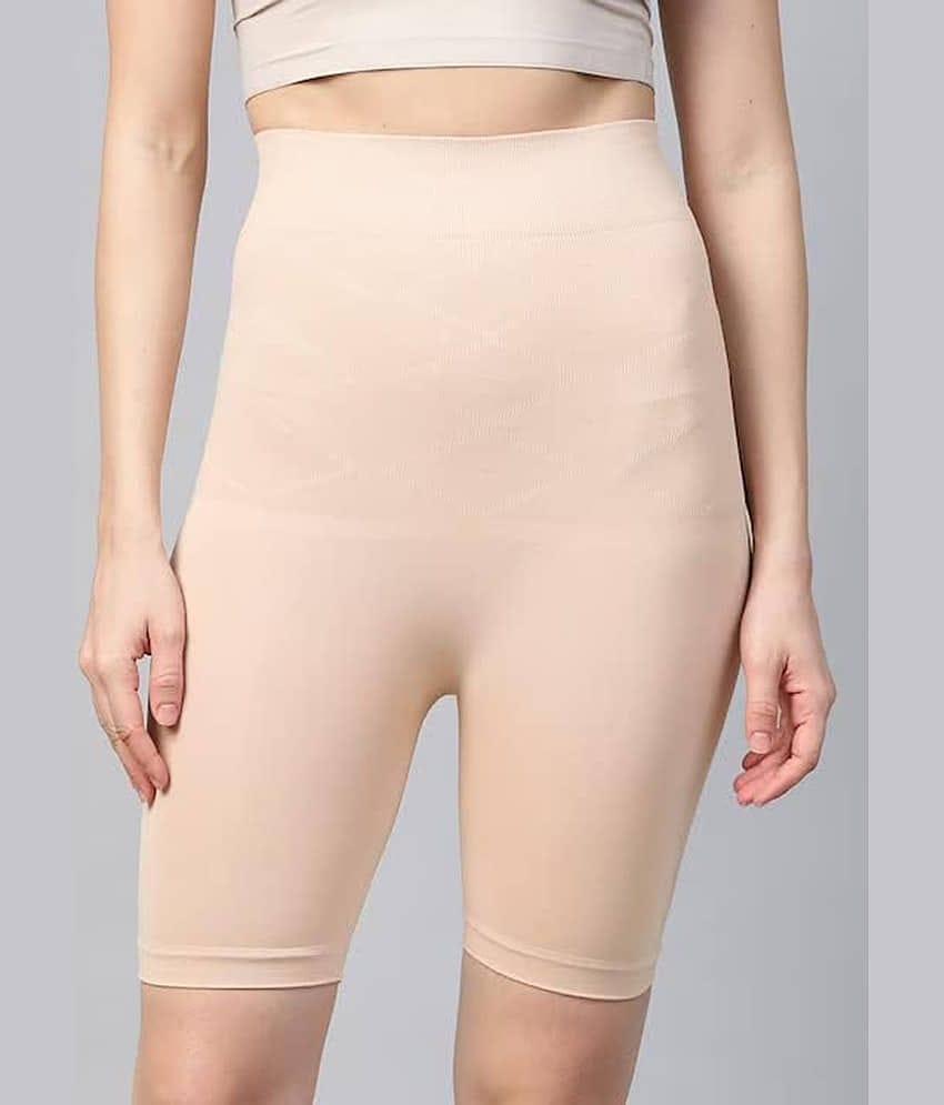 TESMEZY Pack of 1 Cotton Women's Waist Cincher ( Beige )