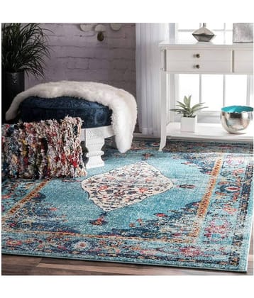 Status Assorted Polyester Carpet Abstract 3x5 Ft